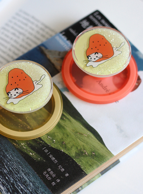 omatl原创草莓小猫 流沙磁吸支架