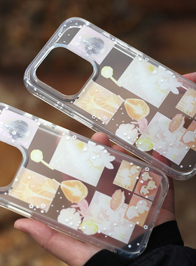 omatl原创植物的影子 双层imd手机壳 适用于苹果iphone