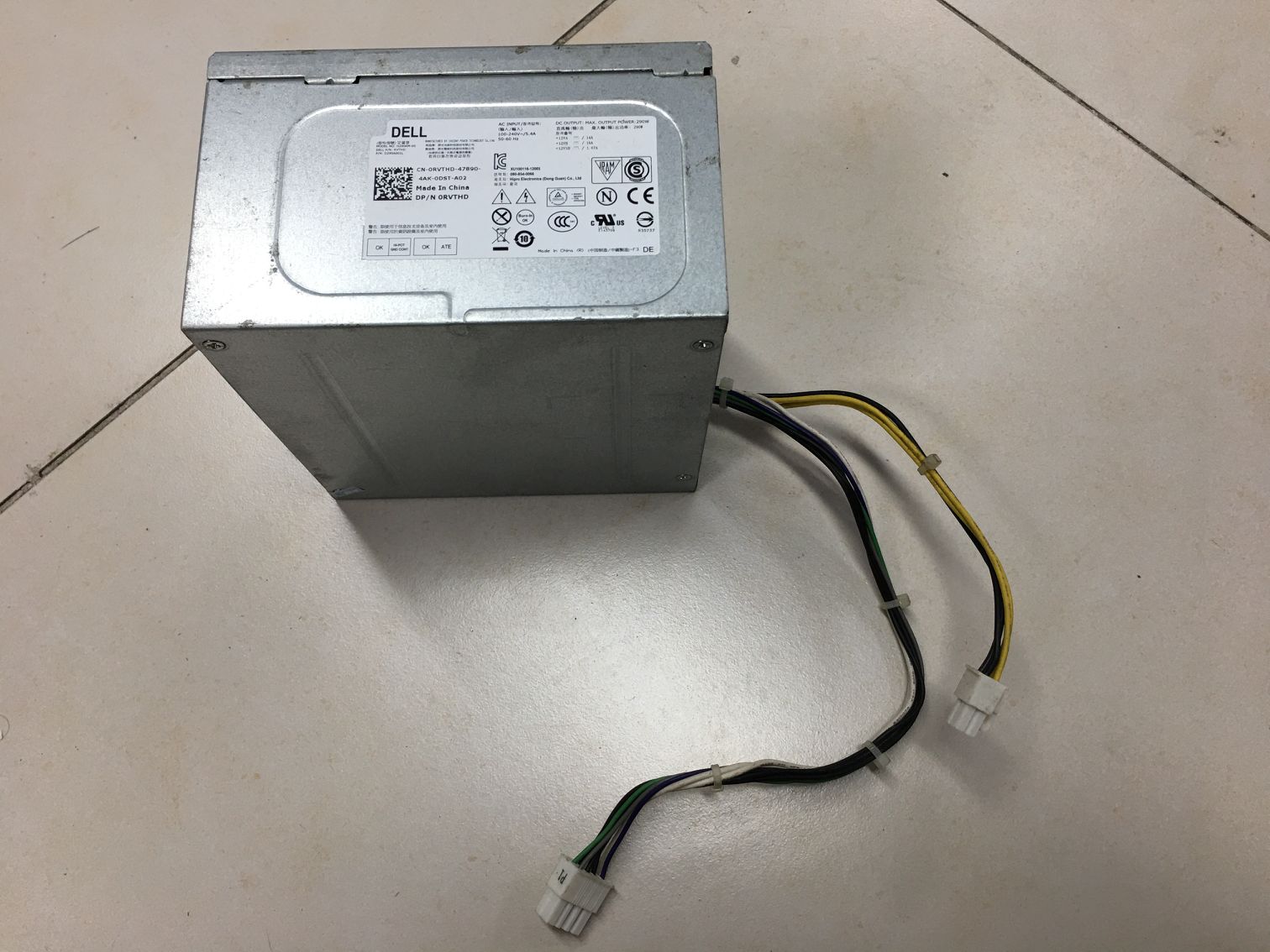 DELL 8针 大电源 AC290AM-00，H290AM-00  L290AM-00 接口8+4供电