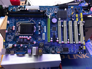 全新监控主板DVRH61A 工业大板ATXI6314A支持I3 3240  DDR35个PCI