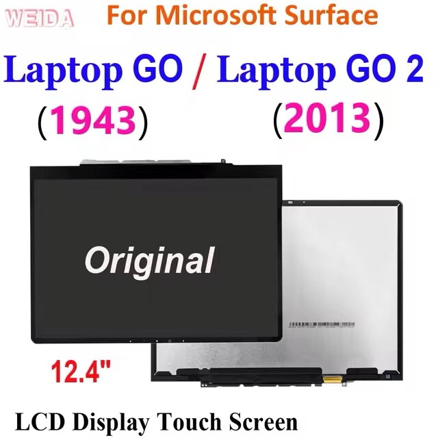 原装 微软surface laptop go1 2 3 1943 2013 屏幕总成液晶屏维修
