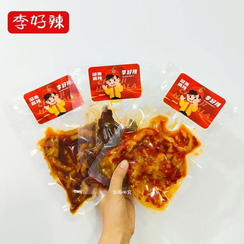 李好辣甜辣鸡爪鸭翅中大鸭爪