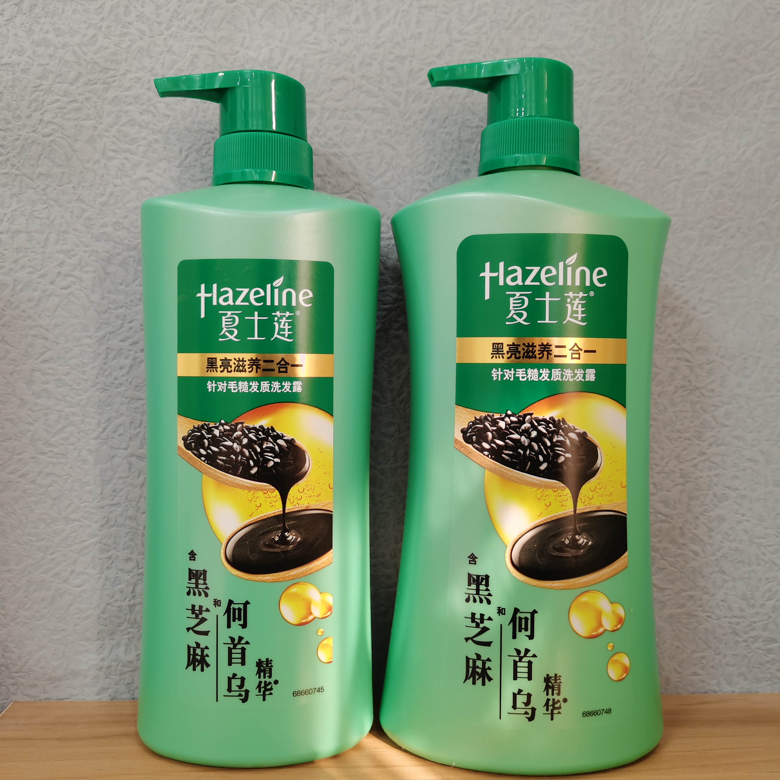 黑亮夏士莲黑亮400ml滋养洗发露