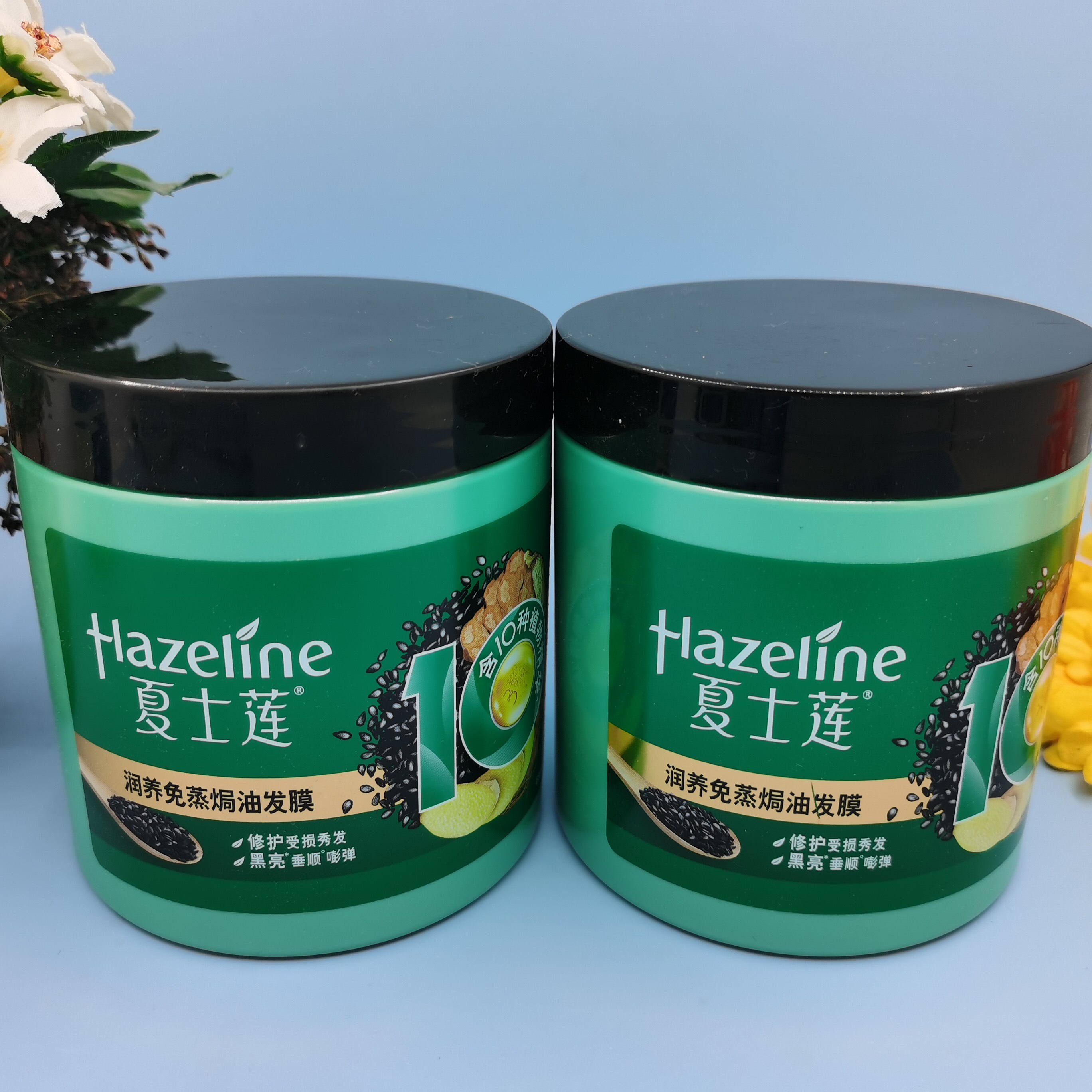 夏士莲发膜黑芝麻焗油修复干枯毛躁护发素焗油膏补水丝滑柔顺超值