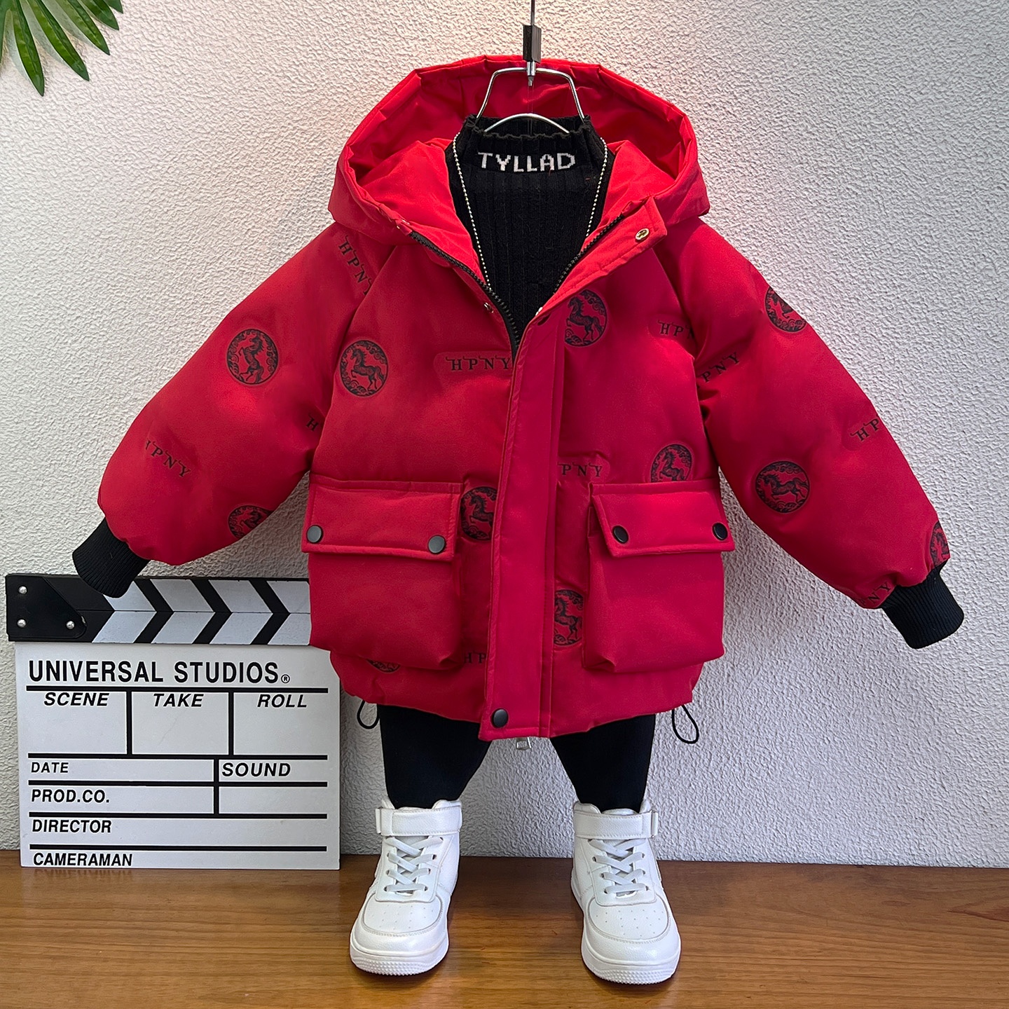 男童羽绒服爆款2025新款高充绒量儿童羽绒外套男宝宝冬季过年衣服