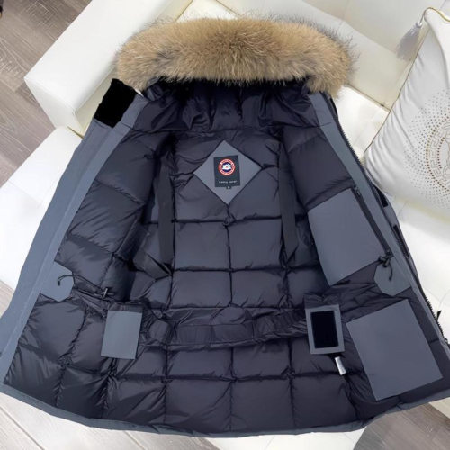 大鹅羽绒服男女同款08远征中长款加厚保暖工装派克服东北抗寒外套