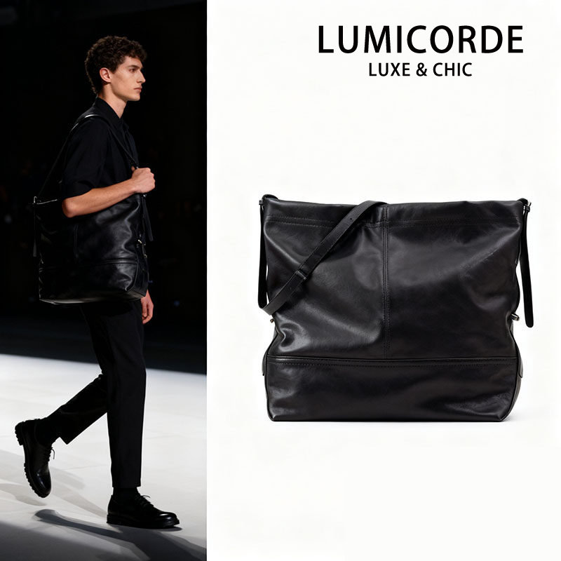 Lumicorde男士真皮斜挎包商务