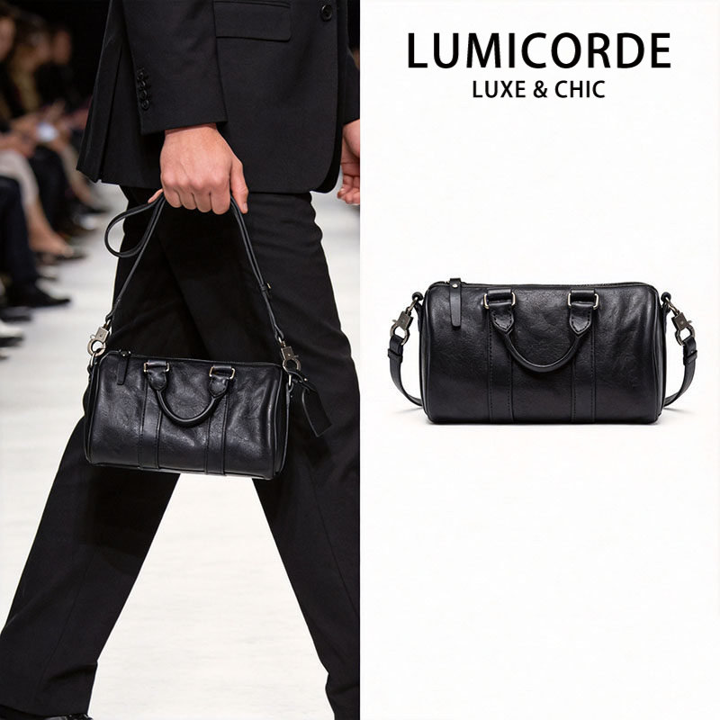 Lumicorde真皮男士保龄球包