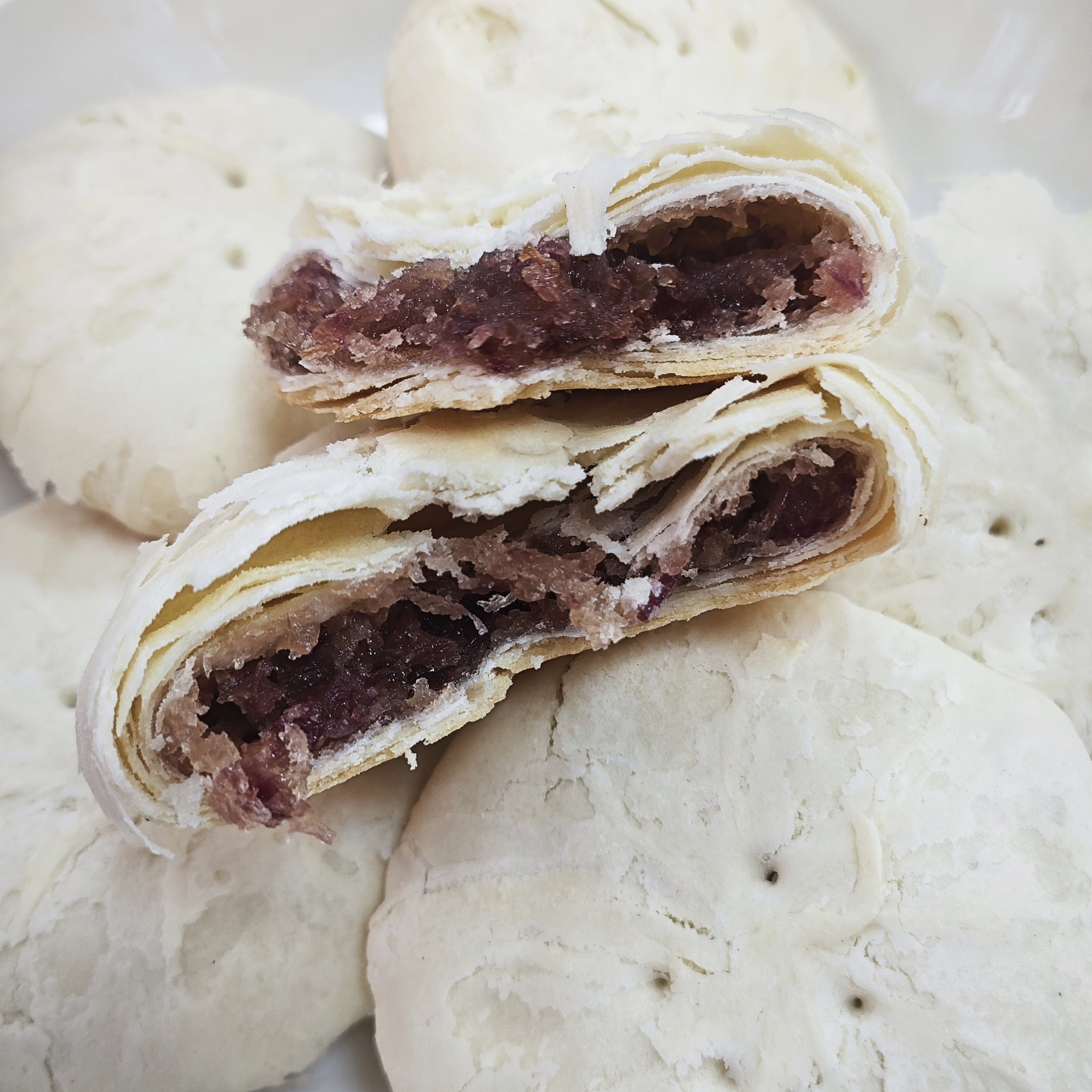特产糕点鲜花玫瑰饼传统工艺百年历史特色点心小吃