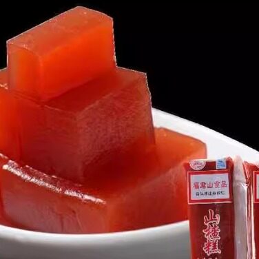山楂糕酸甜果丹皮蜜饯