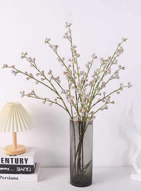 仿真果实 桉树果 家居客厅软装饰工程北欧青果酒店摆件浆果假