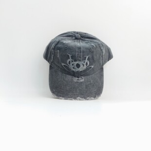 CiniStudio Distressed Hat美小众潮牌做旧破坏风软顶老爹棒球帽