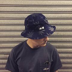 余文乐联名款渔夫帽 Madness x HUF滑板联名渔夫帽夏双面男女可带