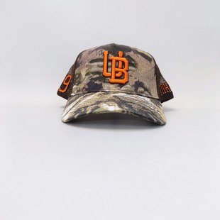 Battle Uphill Trucker 美国街头潮牌树林迷彩刺绣货车帽 Camo