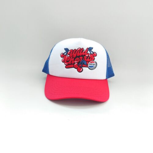 Pepsi × Law Roach Wild Cherry Trucker Hat百事联名海绵卡车帽