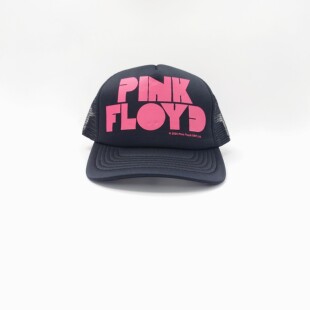 Trucker Pink Black Eponymous Hat联名英国摇滚乐队货车帽 Floyd