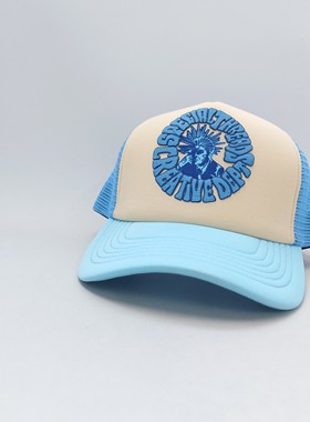 SPECIALTHREADS CREATIVE DEPT truckerhat 复古拼色摇滚货车帽