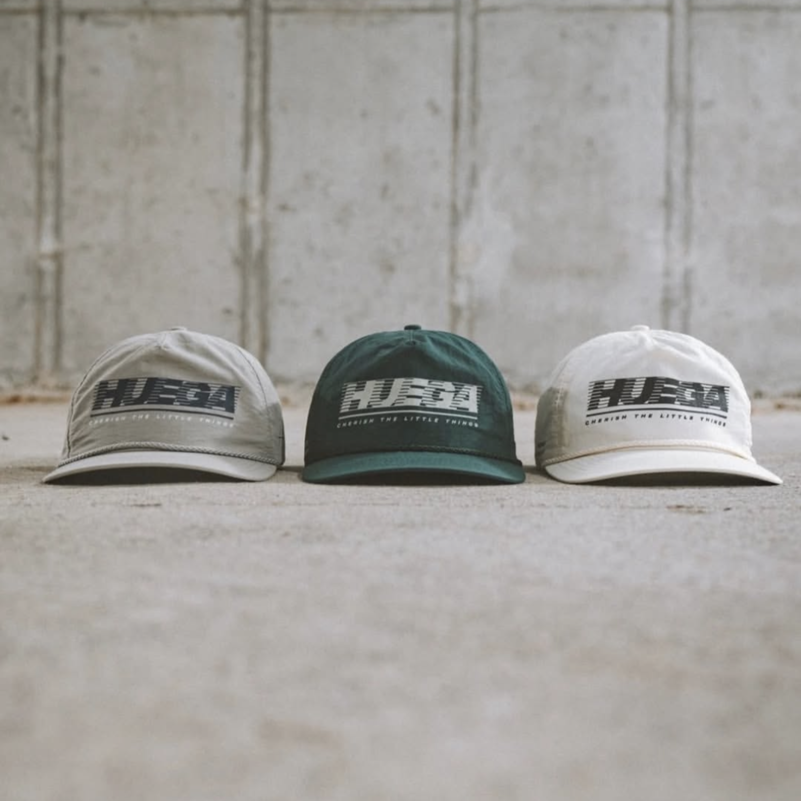 Tidal | Forest Green Nylon Hat美加州复古品牌尼龙防水老爹帽薄