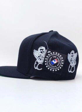 KILLLTHEHYPE  LA HAT FITTED 克里斯布朗天使亮钻款嘻哈帽全封