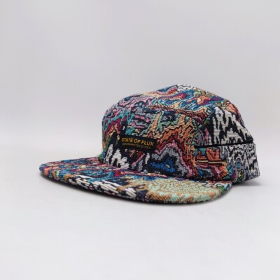 STATE OF FLUX SAN FRANCISCO USA 5-Panel Hat 潮牌帆布五片帽