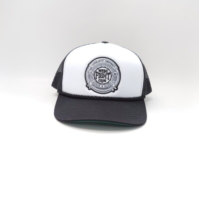 WESC FIGHT CLUB TRUCKER CAP瑞典潮牌搏击俱乐部徽章刺绣货车帽