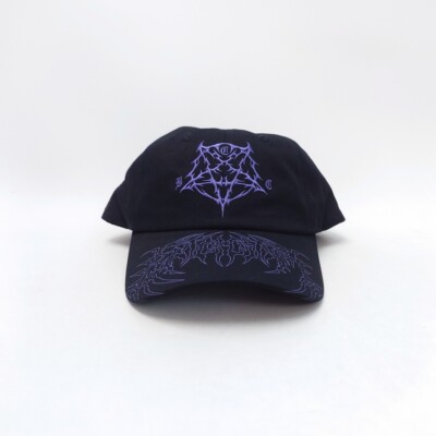 Purple Pentagram Logo Hat Blackcraft Salem 美暗黑摇滚哥特帽