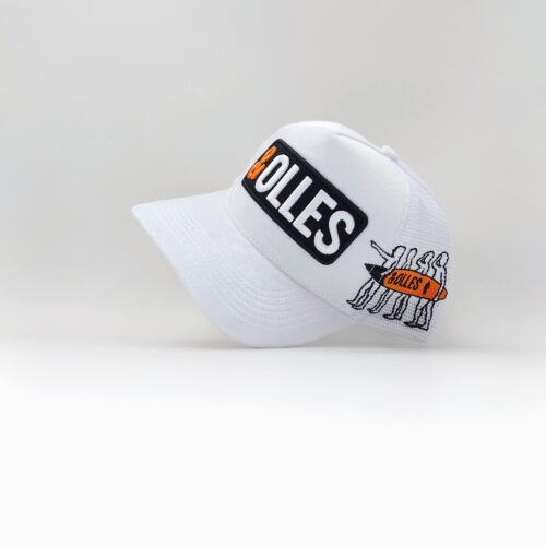&OLLES Surf Style Trucker Hat瑞典冲浪小镇纪念款绒刺绣货车帽