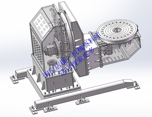 2T双轴变位机L型三维SW3D详细图档设计参考资料模型【883】
