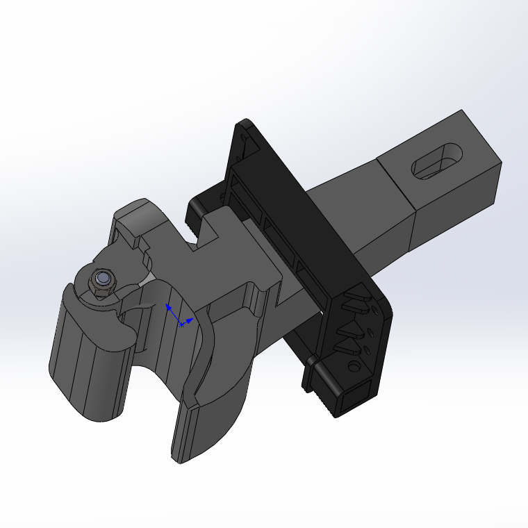 13号车钩模型3D图纸SolidWorks格式零件图附step格式【221】 商务/设计服务 2D/3D绘图 原图主图