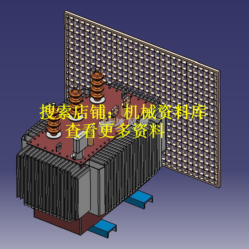 小型变压器数模3D图纸CatiaV5R22格式模型设计参考资料【194】