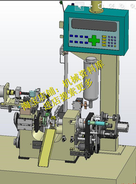 详细完整绕线机solidwork2016三维3D图纸档机械设计模型【933】