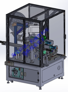 汽车连接器插针机图档模型SW三维3D图纸设计建模参考素材【855】