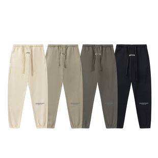 加绒秋冬 长裤 FOG复线ESSENTIALS抽绳休闲宽松卫裤 高街男女情侣款