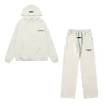 Straight Suit Oatmeal Gray