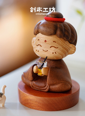 圣杯小佛/我佛持杯摆件