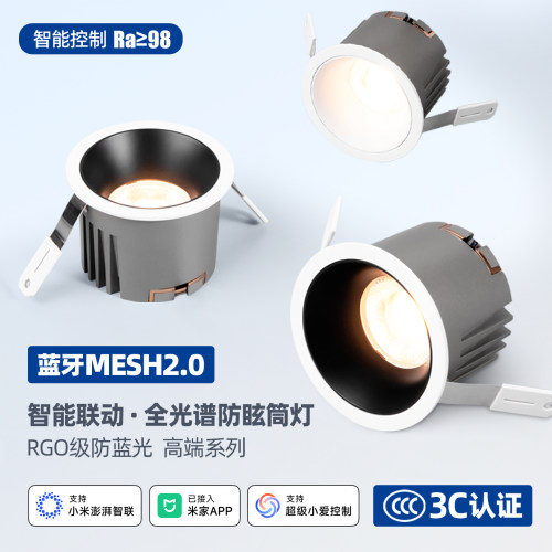 MESH2.0智能全光谱Pro系列筒灯