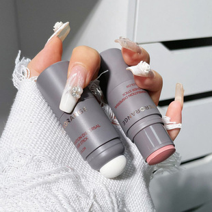 HERORANGE~双头海绵单色腮红膏自然显色红润膨胀色修容晒红胭脂棒