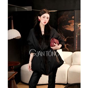 设计感拼接中长款 羽绒服保暖百搭外套WT1082