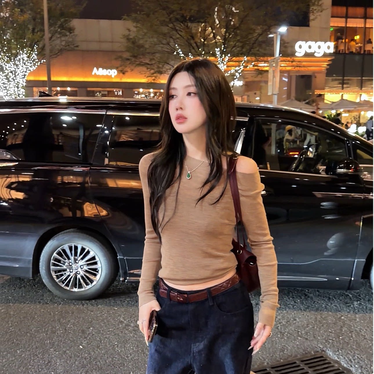 针织衫修身显瘦纯欲风套头内搭软糯亲肤DD1447