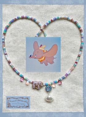 原创设计项链琉璃复古可爱不撞款