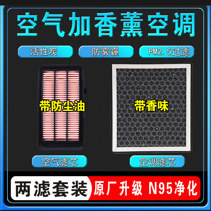 香薰空调滤芯适配16 17 18 19 20款本田十代思域空气格原厂带香味