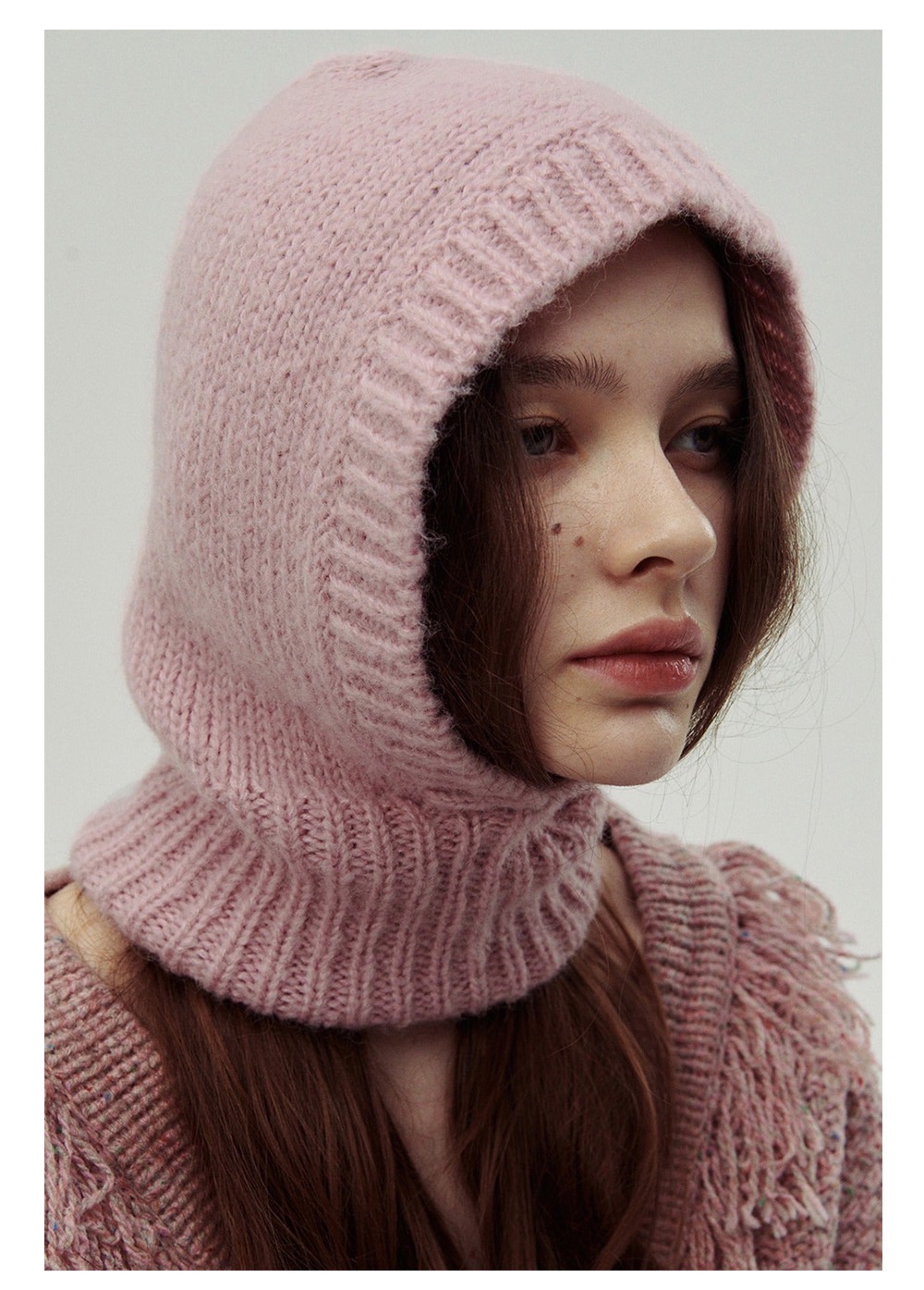 BKP 秋冬多巴胺小众ins韩国设计师款含羊毛巴拉克拉法帽针织冷帽