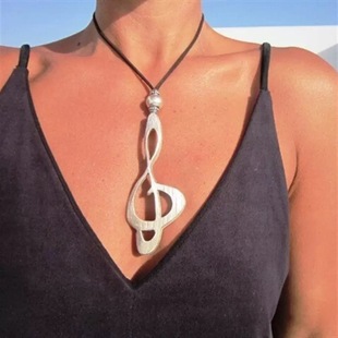 BKP曼谷公园「音符」波西米亚复古vintage项链ins百搭民族度假