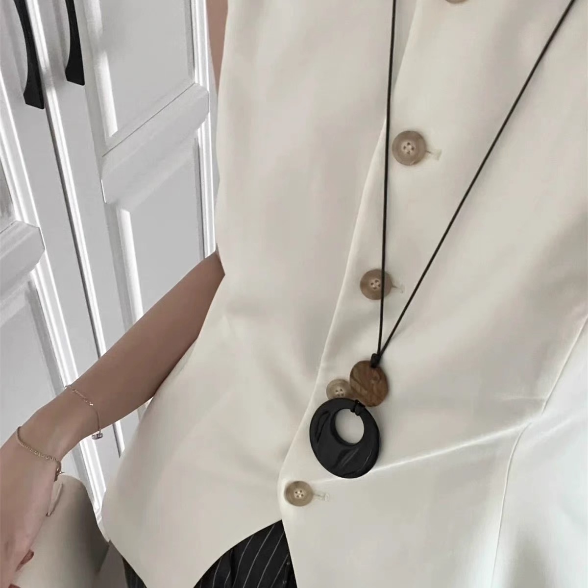 小众新中式高级感玛瑙长项链BKP