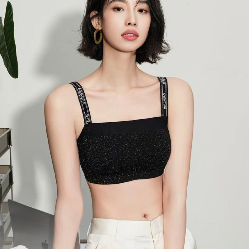 内衣女大胸显小美背抹胸防下垂侧收副乳上托粉底液隐形无痕文胸罩