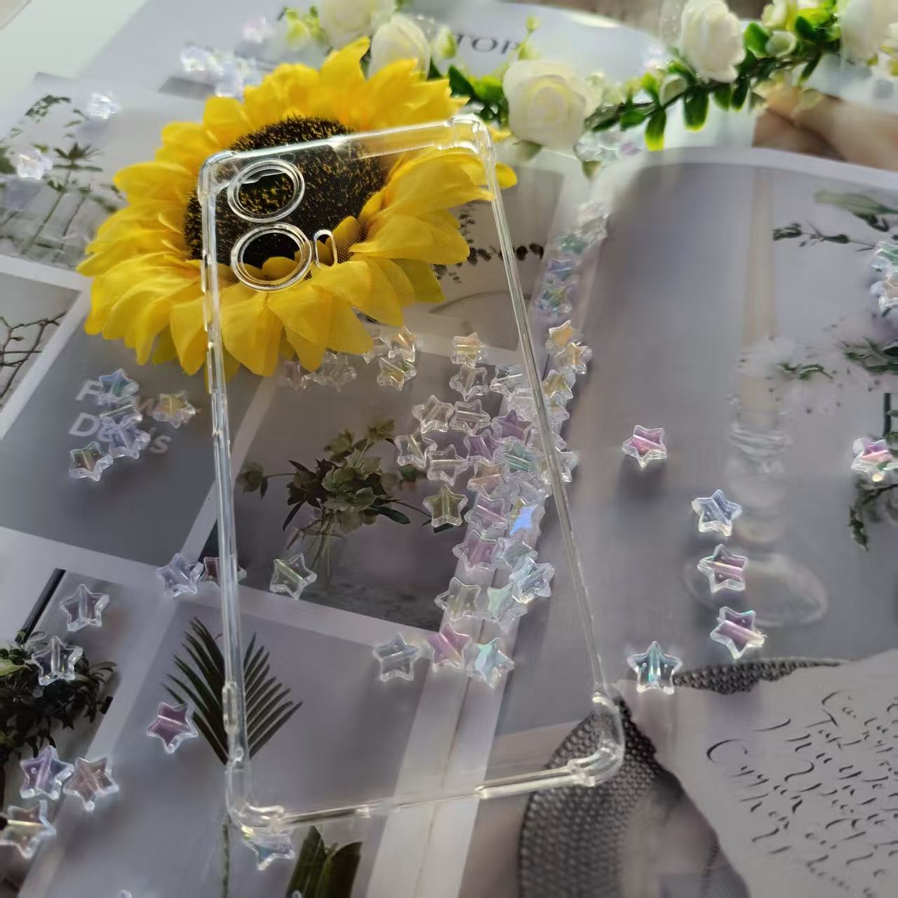 适用摩托罗拉G85手机壳edge70透明气囊XT2427-4保护套motox70air软壳四角edge50pro防摔G100PRO气囊s50外壳