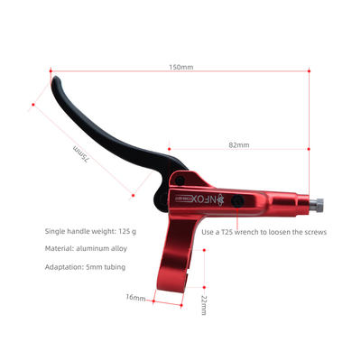 NFOX自行车刹车把手柄山地车油碟刹器配件矿物油液压上泵刹车闸把