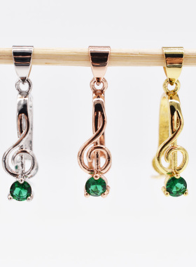 男女款镀925银安扣 吊坠夹扣头 蜜蜡琥珀翡翠平安扣 项链吊坠挂件