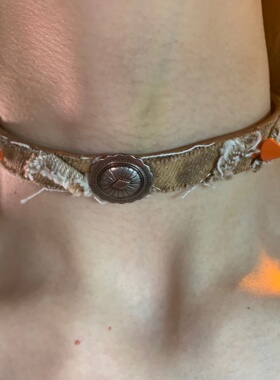 沙丘废土系列 小众choker女波西米亚风项链配饰复古部落风2024新