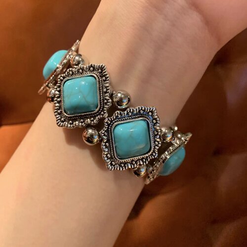 vintage绿松石手串小众高级